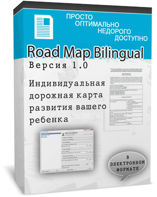 Road Map Bilingual - Индивидуальная дорожная карта развития вашего ребенка